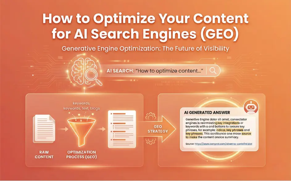 Optimize Content for AI Search Engines (GEO): 2025 Guide