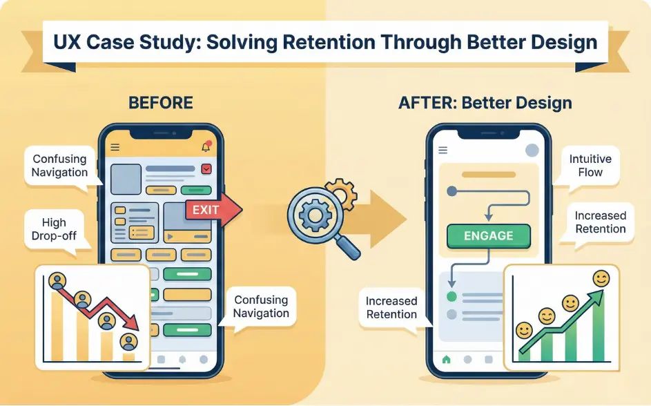 UX Case Study: Solving Retention Through Better Design