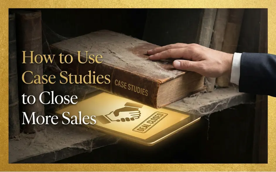 How to Use Case Studies  Gather Dust to Close More Sales.