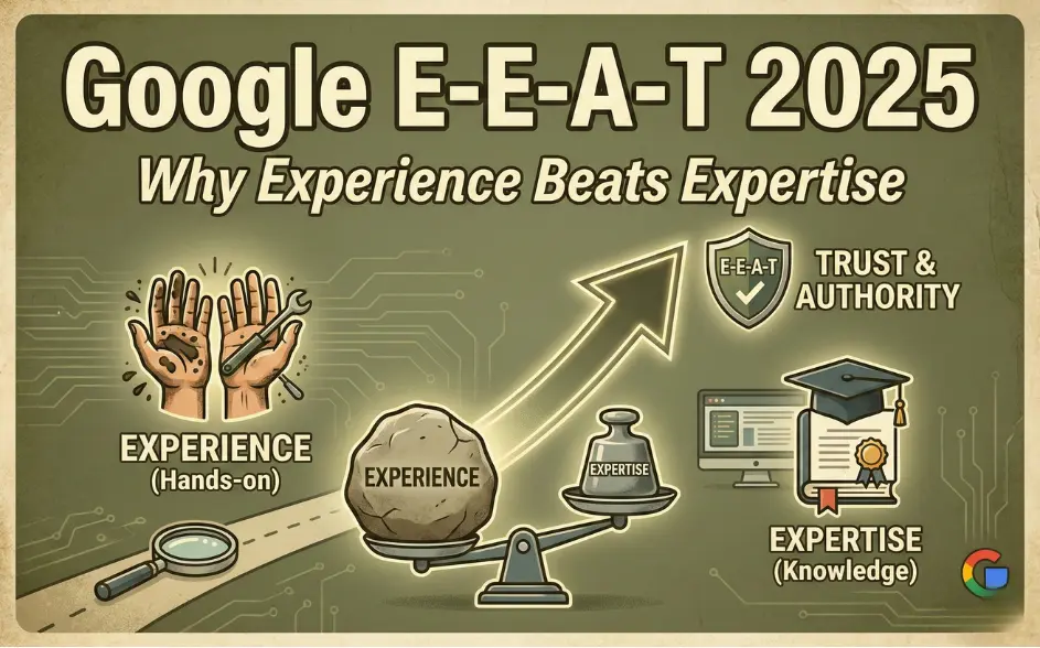 Google E-E-A-T 2025: Why Experience Beats Expertise
