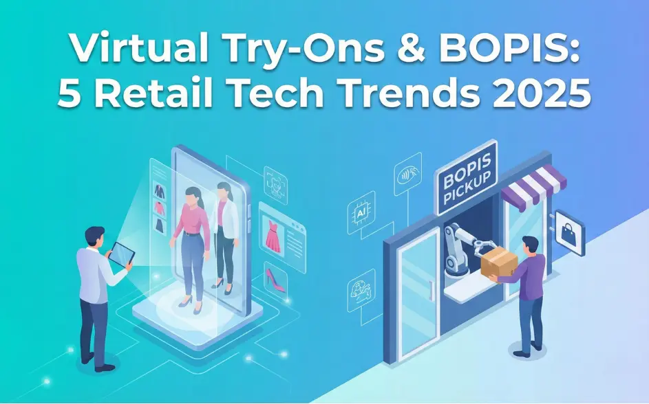 Virtual Try-Ons & BOPIS: 5 Retail Tech Trends 2025