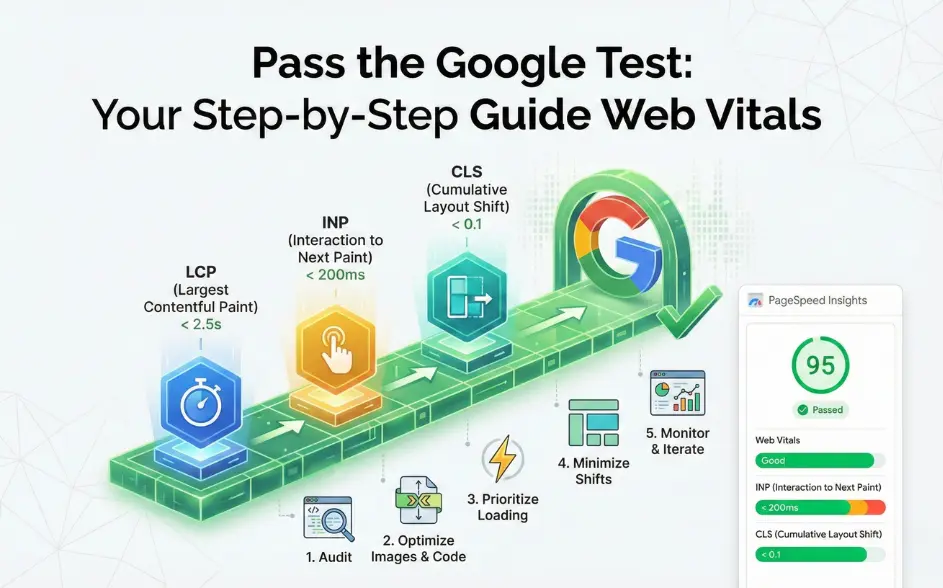 Pass the Google Test: Your Step-by-Step Guide Web Vitals