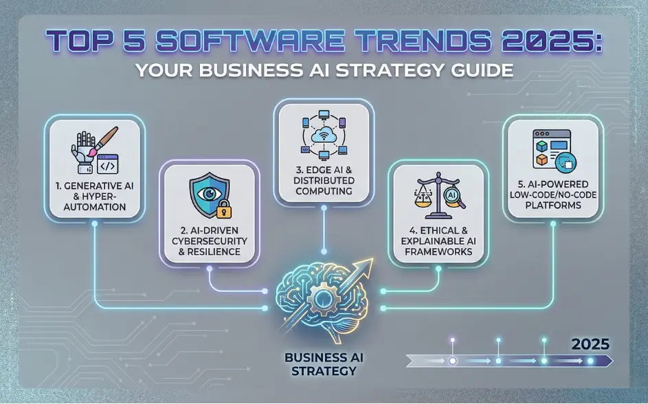 Top 5 Software Trends 2025: Your Business AI Strategy Guide