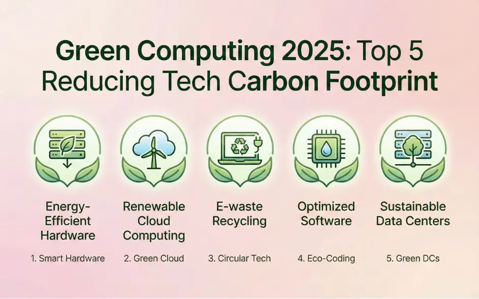 Green Computing 2025: Top 5 Reducing Tech Carbon Footprint