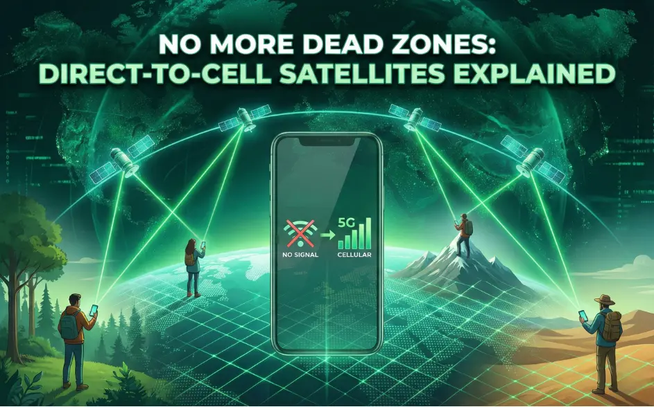 No More Dead Zones: Direct-to-Cell Satellites Explained
