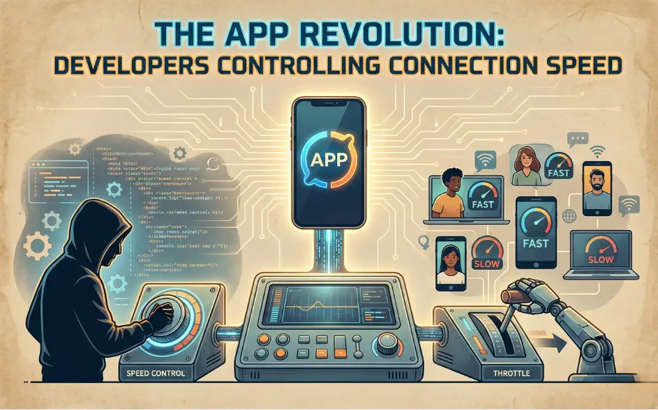 The App Revolution: Developers Controlling Connection Speed