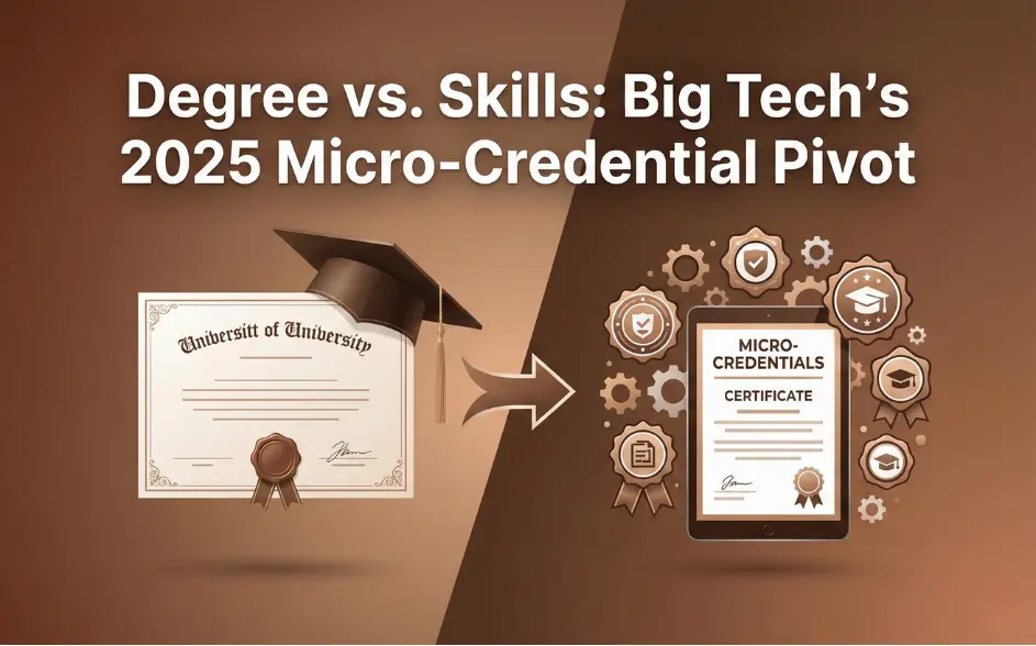 Degree vs. Skills: Big Tech’s 2025 Micro-Credential Pivot