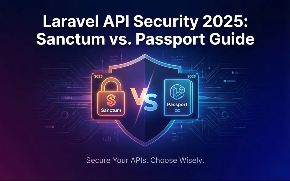 Laravel API Security 2025: Sanctum vs. Passport Guide