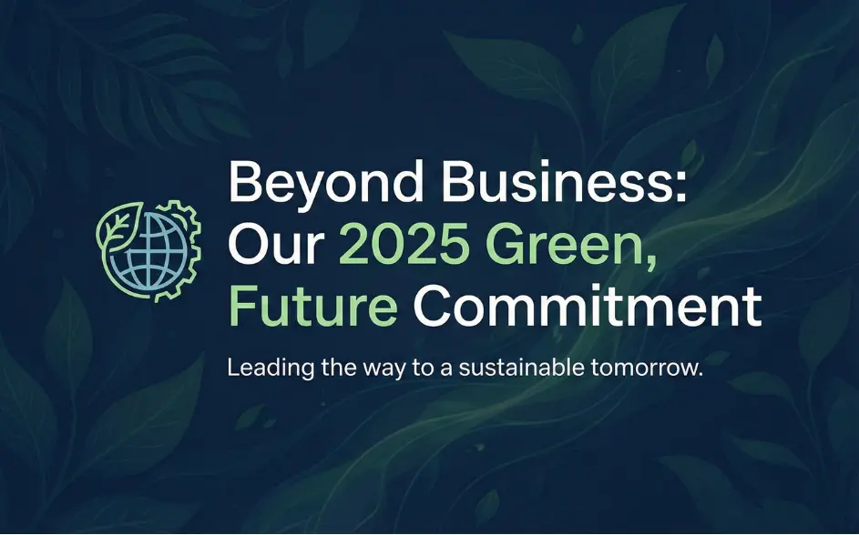 Beyond Business: Our 2025 Green, Future Commitment