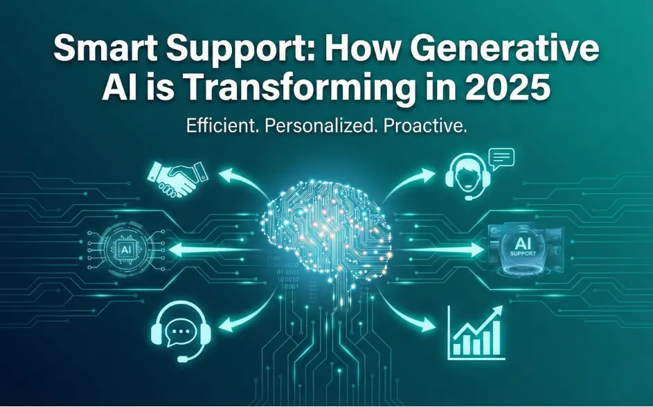 Smart Support: How Generative AI is Transforming in 2025