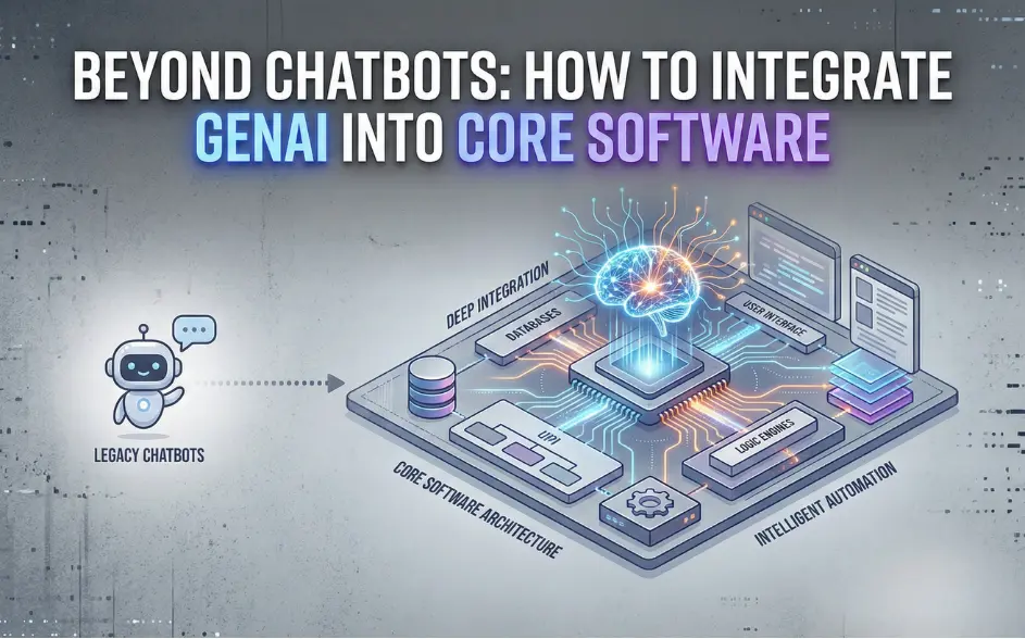 Beyond Chatbots: How to Integrate GenAI into Core Software