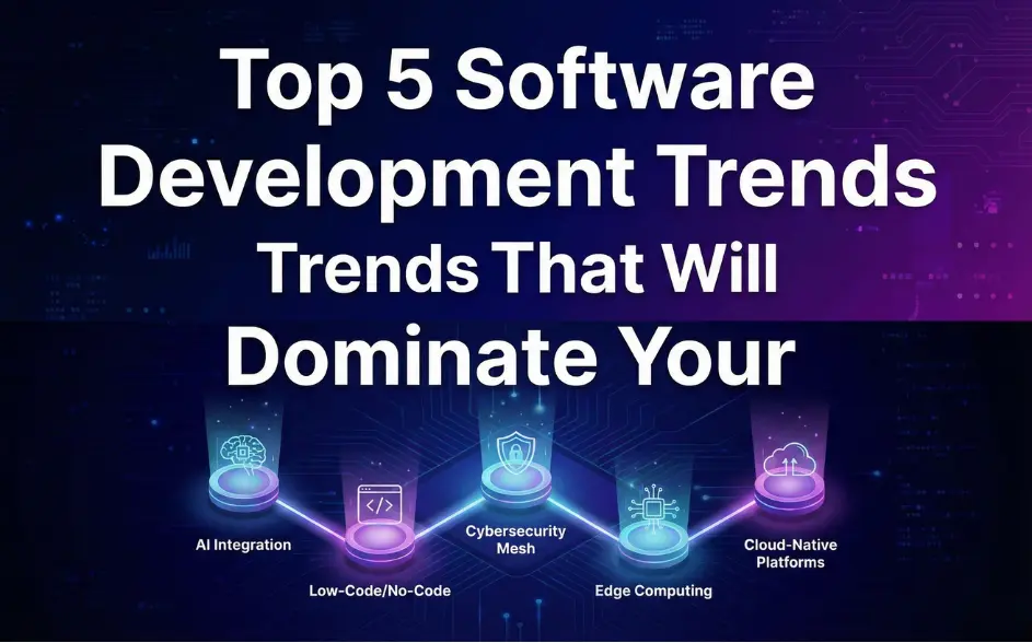 Top 5 Software Development Trends That Will Dominate Your