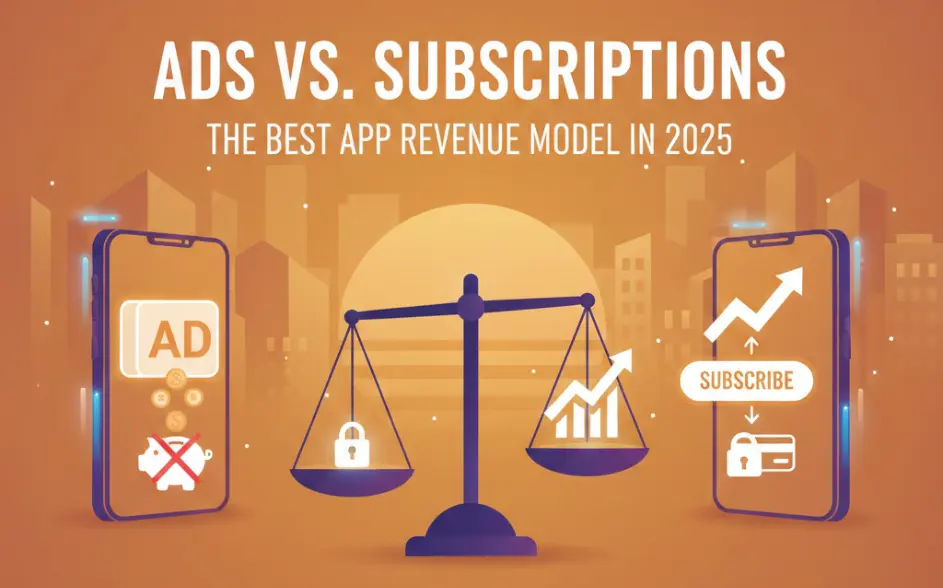 Ads vs. Subscriptions: The Best App Revenue Model in 2025