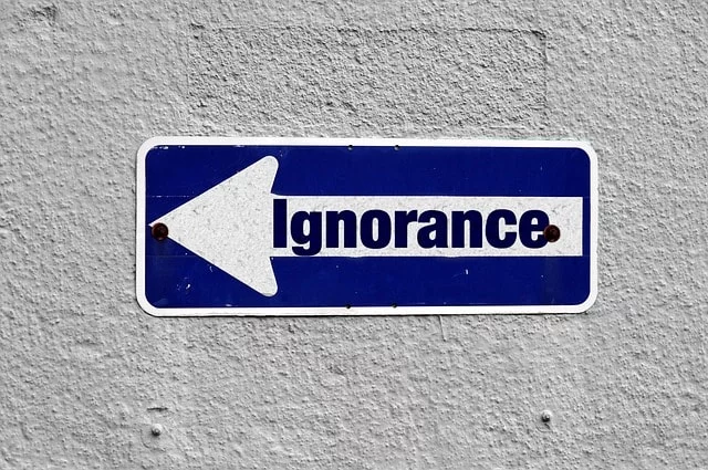 Basis of grief is ignorance
